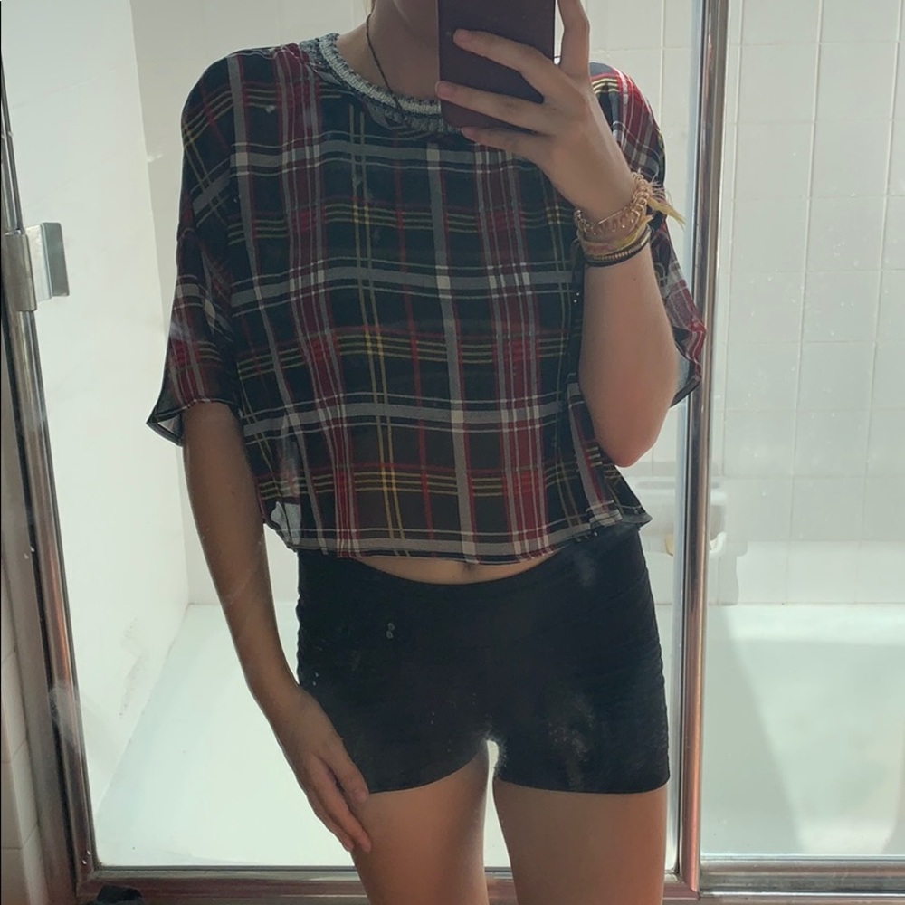 Slouched crop top LF - millau